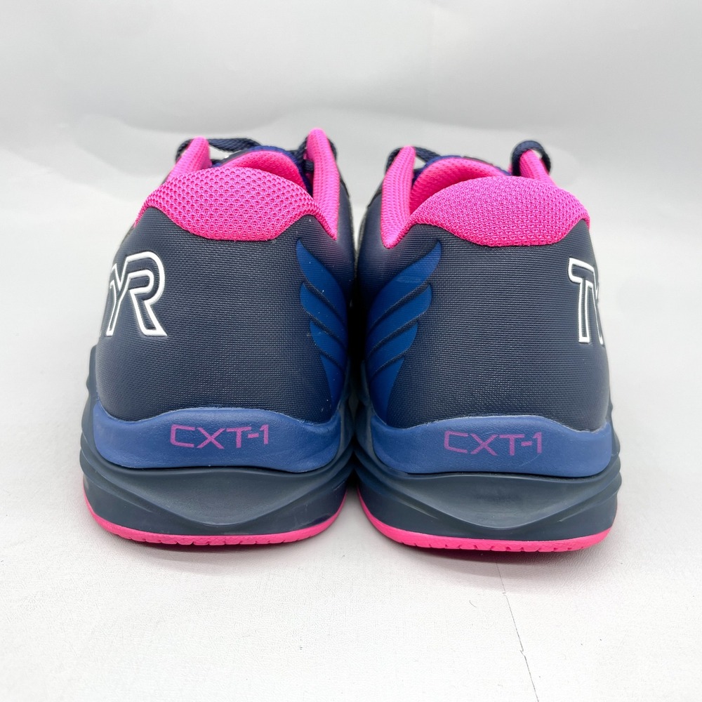 TYR CXT-1 Trainer Mens 10.5 Blue Pink Athletic Gym Shoes Sneakers CrossFit HIIT - Picture 5 of 11